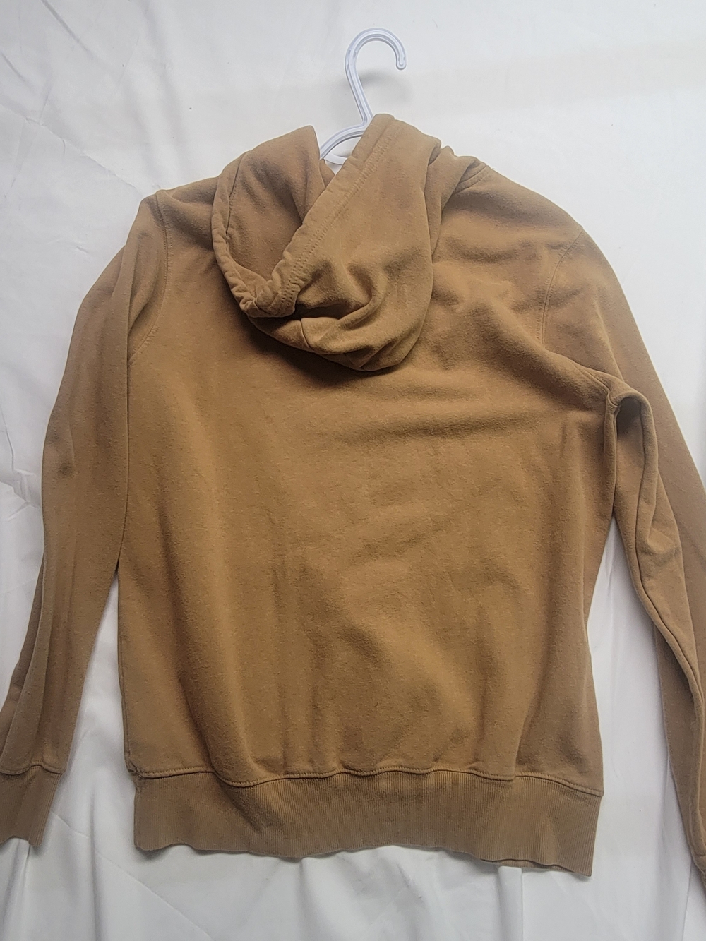 The North Face Brown Pullover Hoodie Men's Medium Logo Sweatshirt - Picture 4 of 9